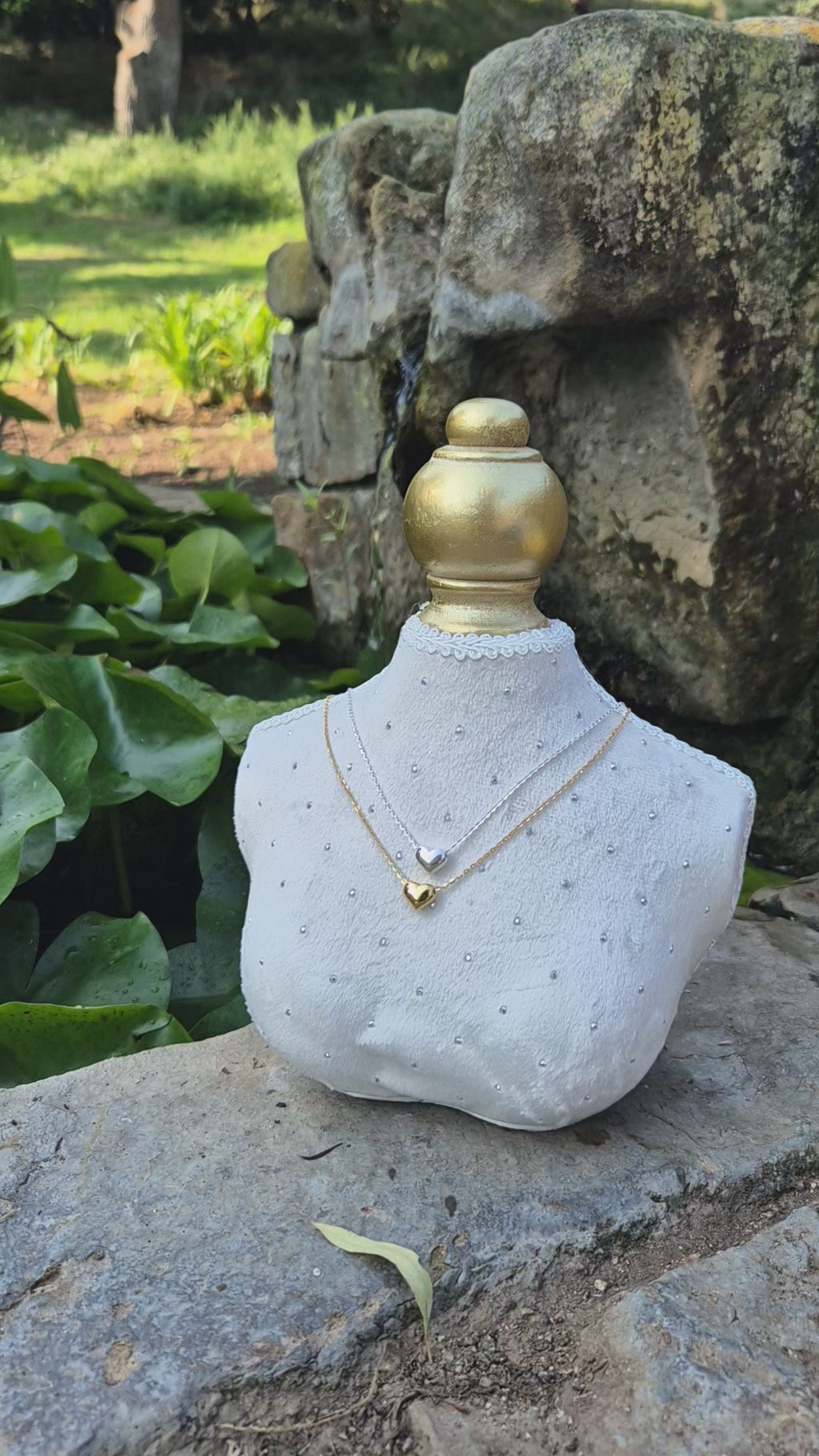 Minimalist 925 Sterling Silver Heart Pendant Necklace